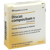 Heel DISCUS compositum N mit Kalmia Ampullen 10 St