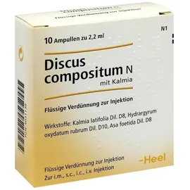 Heel DISCUS compositum N mit Kalmia Ampullen 10 St