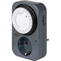 Brennenstuhl 1506450 Steckdosen-Zeitschaltuhr analog Tagesprogramm IP20
