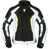Modeka Khao Air Lady Textiljacke Schwarz/Grau/Gelb 40