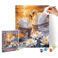 Schipper Verliebte Schwäne Malen nach Zahlen