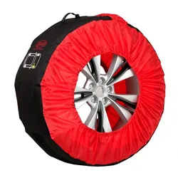 HEYNER Reifentaschen 4 St./Set SUV XL Reifentasche Rot/schwarz  735100
