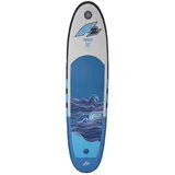 F2 Inflatable Surf Board Mini Malibu Air 8 Blau 2024/25 One Size