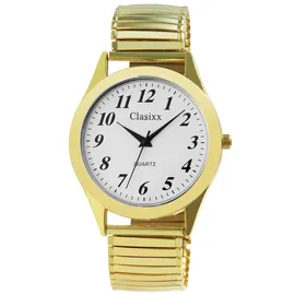 Classix Herrenuhr mit Metallzugband - Gold