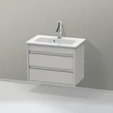Duravit Waschtischunterschrank 2 Auszüge 60 x 48 x 38,5 cm Betongrau Matt