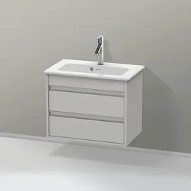 Duravit Waschtischunterschrank 2 Auszüge 60 x 48 x 38,5 cm Betongrau Matt