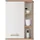 Pelipal Bad-Hängeschrank Quickset 923 Weiß Glanz-Riviera Eiche 50,5 cm