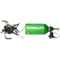 Optimus Campingkocher Polaris Optifuel mit 0,4L Brennstoffflasche