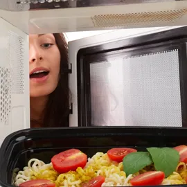 Relaxdays Meal Prep Boxen, 1 Fach, 1000 ml, mikrowellengeeignet, auslaufsicher, Food-Box, Kunststoff, schwarz