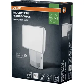 osram homelighting Außenleuchte Kunststoff 20,5 cm mit Bewegungsmelder weiß