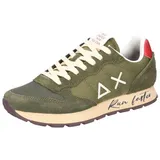 SUN68 Sneaker Low Top für Herren, grün, 43 EU