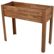 Harms Import Hochbeet mit Vlies-Einlage 90 x 40 x 80 cm Akazie