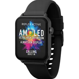 Reflex Active Amoled Series 30 BT 45 mm Kunststoffgehäuse Schwarz Sportarmband Schwarz M