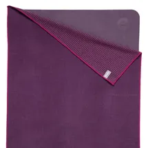 Bodhi Grip2 Yoga Handtuch 60 x 180 cm aubergine/lila