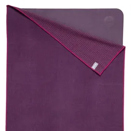 Bodhi Grip2 Yoga Handtuch 60 x 180 cm aubergine/lila