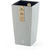 garten-living.com Blumenkasten Eco Wood 24 x 45 x 24 cm Weiß