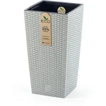 garten-living.com Blumenkasten Eco Wood 24 x 45 x 24 cm Weiß