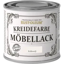 RUST-OLEUM Kreidefarbe Möbellack Kalkweiß Matt 0,125 l