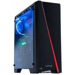 CAPTIVA Gaming-PC "Advanced Gaming I68-032", schwarz, ohne Betriebssystem, 16 GB RAM 500 GB SSD, Computer