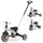 Qplay Stager 3-in-1 Dreirad Braun