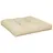 vidaXL Palettenkissen 80 x 80 x 12 cm beige 1 St.