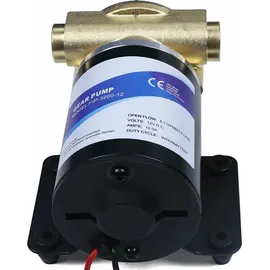 Easybuy 12V 30L/min Deckwaschpumpe Hochdruck selbstansaugende Bilgenpumpe Wasserpumpe elektrische Motorkühlpumpe