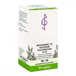 Biochemie 10 Natrium sulfuricum D12 Tabletten