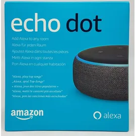 Amazon Echo Dot 3. Generation charcoal fabric