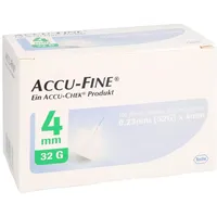 KOHLPHARMA GMBH Accu Fine sterile Nadeln f.Insulinpens 4 mm