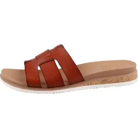 SKECHERS Desert Kiss Low Peak Look Schiebe-Sandalen, Chestnut, 37