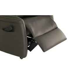 Hukla Fernsehsessel Manuel XL Leder 84 x 108 x 90 cm Braun elektrisch