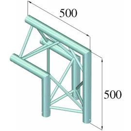 Alutruss TRILOCK 6082AC-24 2-Weg-Ecke 90°