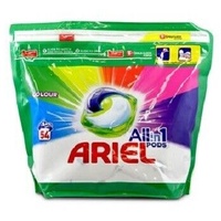 0,46€/Waschladung - 2x Ariel All in 1 Pods Color Waschmittel - 54 Waschladungen