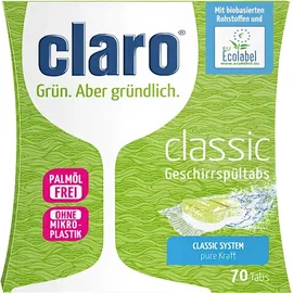 Claro Classic Geschirrspültabs 70 St.