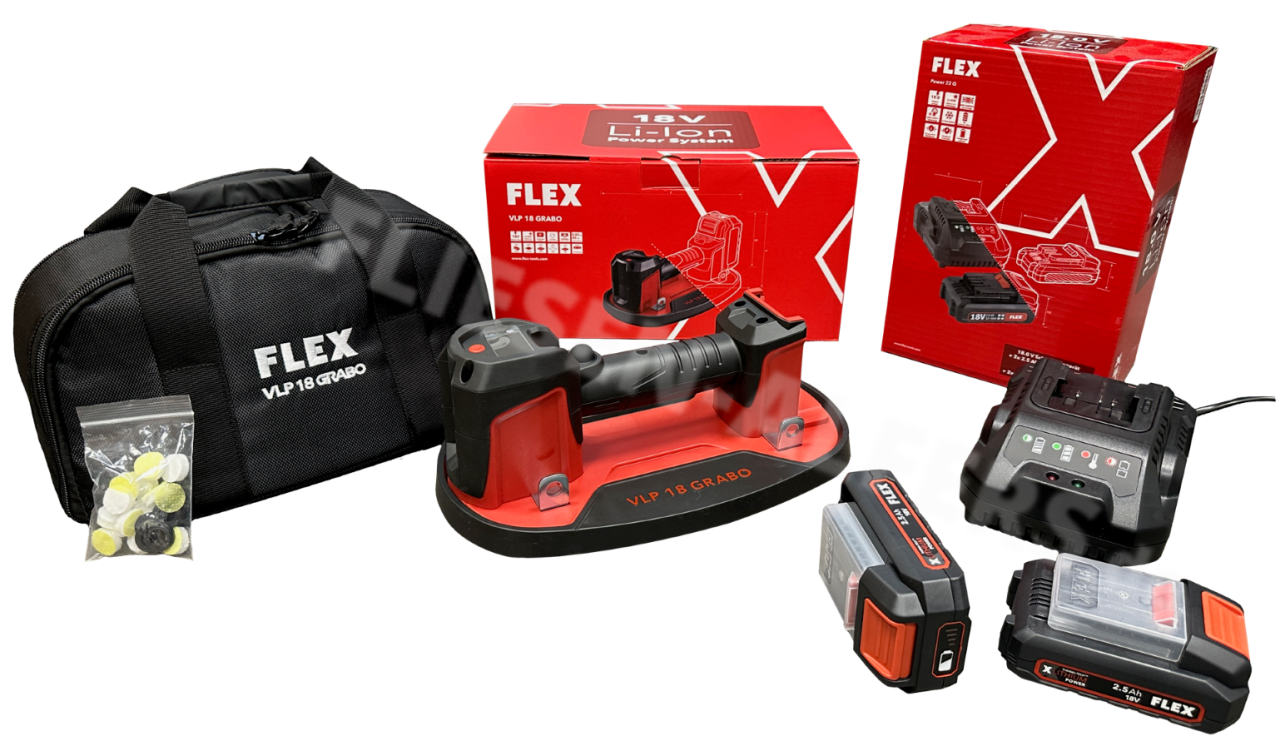 FLEX VLP 18 Grabo Set inkl. Powerpack P-Set 22 Q | 