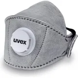 Uvex Safety, Atemschutzmaske, Faltmaske uvex silv-Air premium 5320+ (FFP3, 15