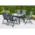 Merxx Taviano Set 7-tlg. Tisch 150 x 90 x 71 cm inkl. Klappsessel
