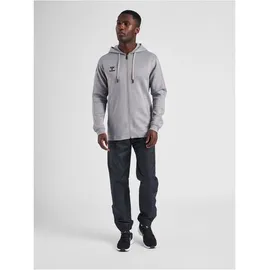 hummel Core XK Poly Zip Hood Sweat - Grau L