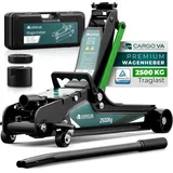 CARGO VA Intelligent Vehicle Accessories CargoVA® Rangierwagenheber extra flach, im [Koffer] 85-380 mm Hubhöhe, hydraulisch, Tragkraft 2,5 t