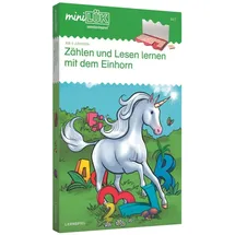 LÜK miniLÜK-Set Zählen und lesen lernen mit dem Einhorn ab 5 Jahren