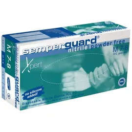 Semperit Semperguard NITRIL xpert SEMPERMED Gr.7-8blau Nitril 100 St/Box