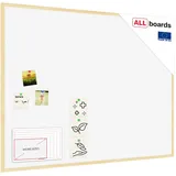 ALLboards Pinnwand 120 x 90 cm Weiß