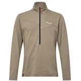 Salewa puez cammino polarlite 1 2 zip fleecejacke beige - S