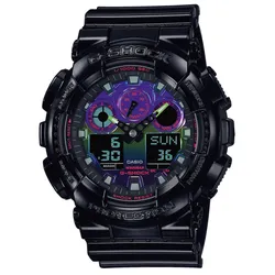 Casio GA-100RGB-1AER G-Shock Herrenuhr Virtual Rainbow