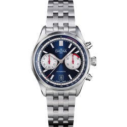 Davosa Pilot Newton Pilot Rally Chronograph Limited Edition 161.536.40 - blau,silber - 44mm