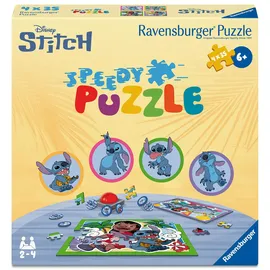 Ravensburger Kinderpuzzle 4x35 Teile - Speedy Puzzle Disney Stitch