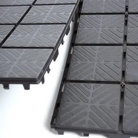 Prosperplast Easy Square 40 x 40 x 2 cm Schwarz