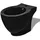 vidaXL Standbidet Stand-Bidet Bodenstehend Bidet Keramik schwarz
