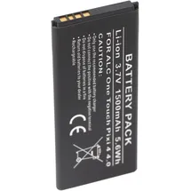Cameron Sino Akku passend für den Alcatel One Touch Pixi 4 4.0 Akku TLi015M1, TLi015M7, OT-4034 3,8 Volt 1500mAh