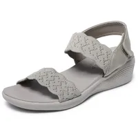 Skechers Damen Arya - on the Rise, Taupe, 41 EU - 41 EU